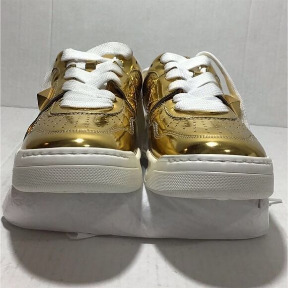 Valentino Garavani One Stud Low-Top Lace Up Sneakers Size 40/10 - Picture 13 of 16